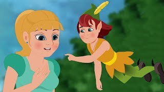 ... peter pan story : in pan, takes wendy and h...