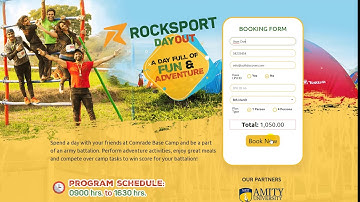 Example of Booking form built with Zigaform Wordpress Calculator