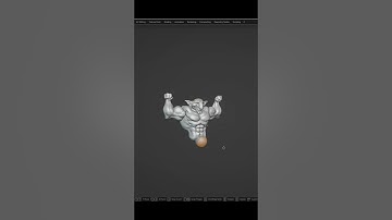 complete video of making this character on my channel #shorts #blender #shortfeed #3dsculpt