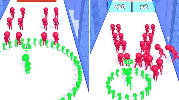 Circles Run 3D All Android IOS Levels walkthrough Gameplay lvl 6-7