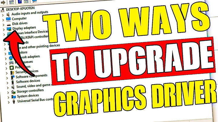 NO LAG GAMING!  | How To Update Graphics Driver Windows 10 | Graphics Driver Upgrade Window 10