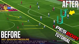 PES 2021 | You can't play a TRUE Gegenpress style without knowing this TIP! [Tutorial] screenshot 5