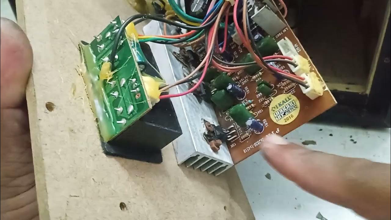 5 1 home theater subwoofer not working fixed YouTube