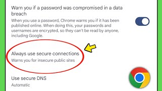 Famous Always use secure connections settings on chrome Wealth