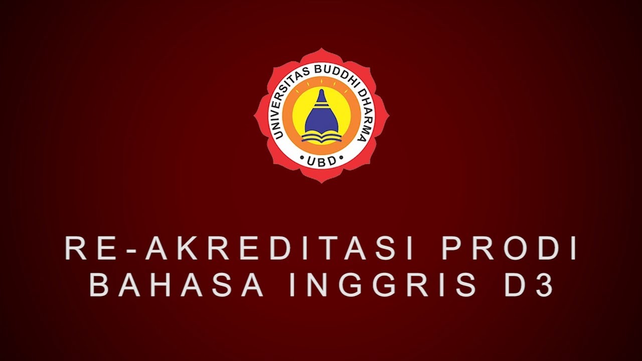 Re-Akreditasi Prodi Bahasa Inggris D3