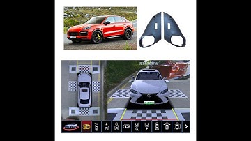 1080p 3d 360 degrees car camera for car panoramic bird view