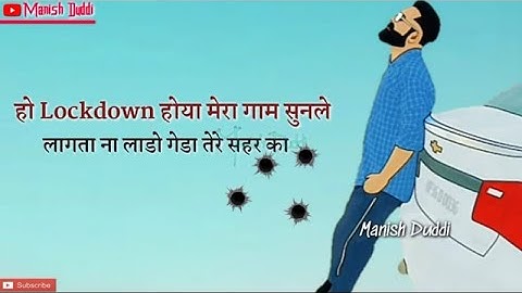 Lock Down :- Shanky Goswami | Vikram Pannu | New Haryanvi Song Status Haryanavi 2020 |Lock Down song