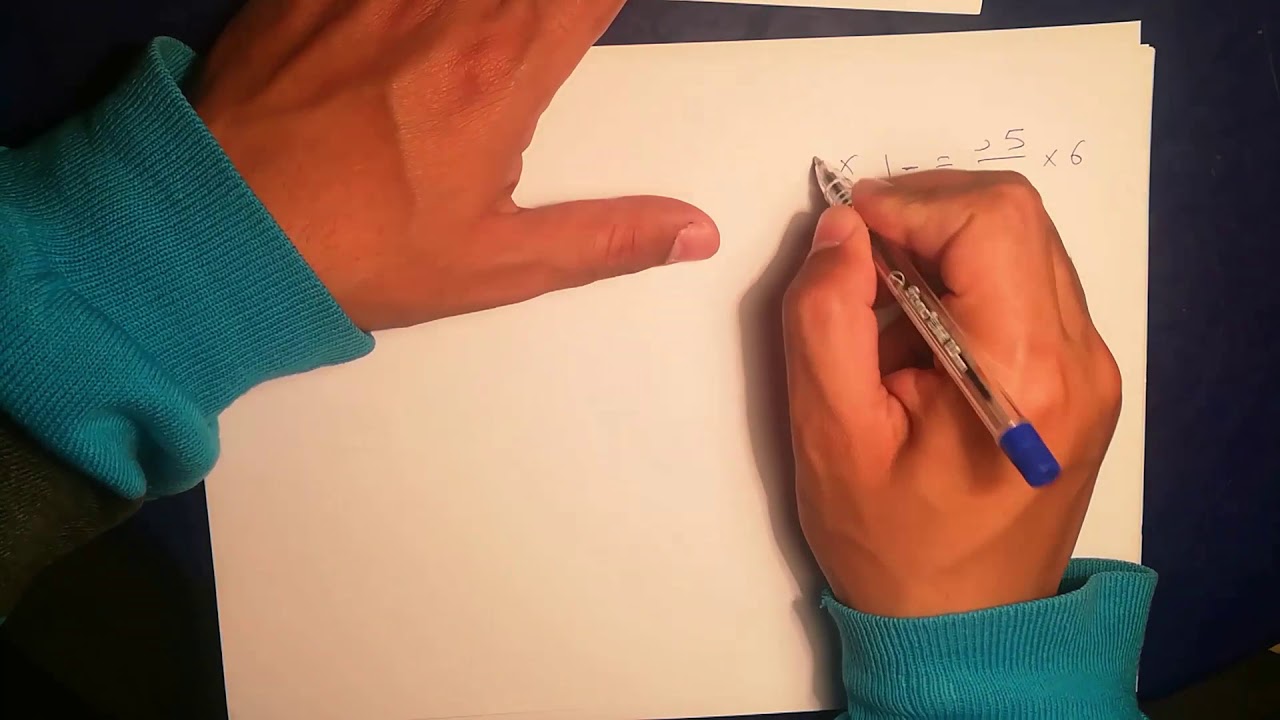 المعادلات التي تتضمن أكثر من عملية - الدرس الخامس