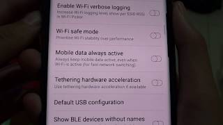 Samsung Galaxy S10 / S10+: How to Enable / Disable Tethering hardware acceleration screenshot 5