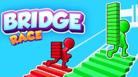 Bridge Race - Gameplay WalkthroughPart 1 Tutorial Stickman Bridge Race (iOS,Android)