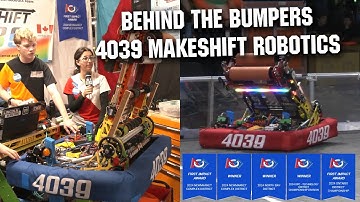 4039 MakeShift Robotics | Behind the Bumpers | FRC CRESCENDO Robot