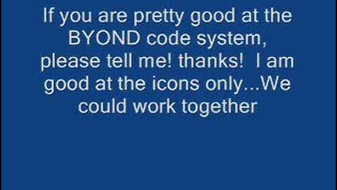 BYOND Game Help!  MAKE A GAME NOW!