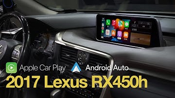 Apple Carplay, Google Android Auto for 2017 Lexus RX450h by 인디웍 indiwork