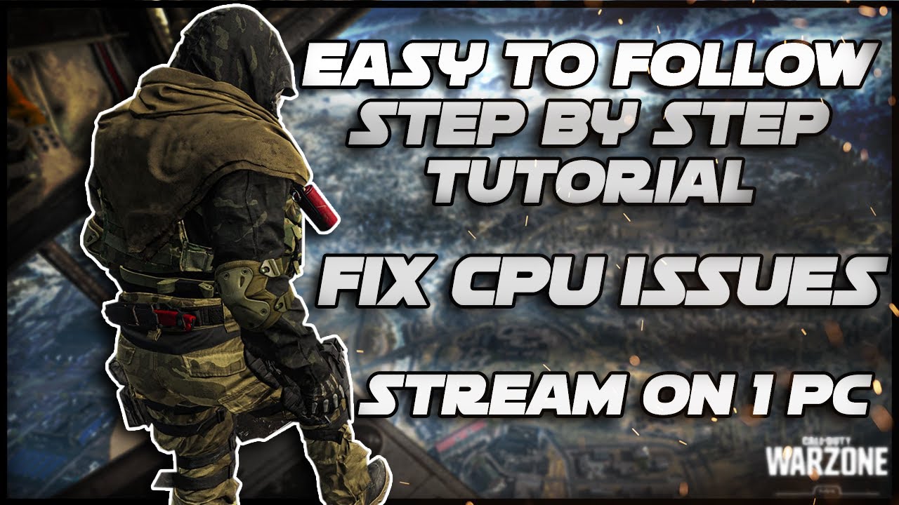COD MODERN WARFARE PC FIX! [1 PC CAN STREAM AND PLAY WITH THIS FIX]