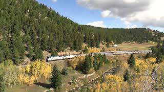 Amtrak and Rocky Mountaineer Rollinsville and Tolland, Colorado