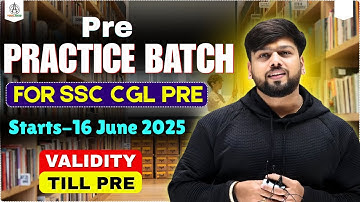 PRACTICE BATCH FOR SSC CGL PRE 2025 BY ABHAS SAINI ! ANNOUCEMENT OF PAID MIXED PRACTICE BATCH #ssc