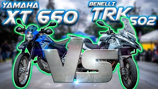 A Ver PLACA!! XT660 vs TRK502 Benelli  Cual Gano?!!  @fullgassoficial