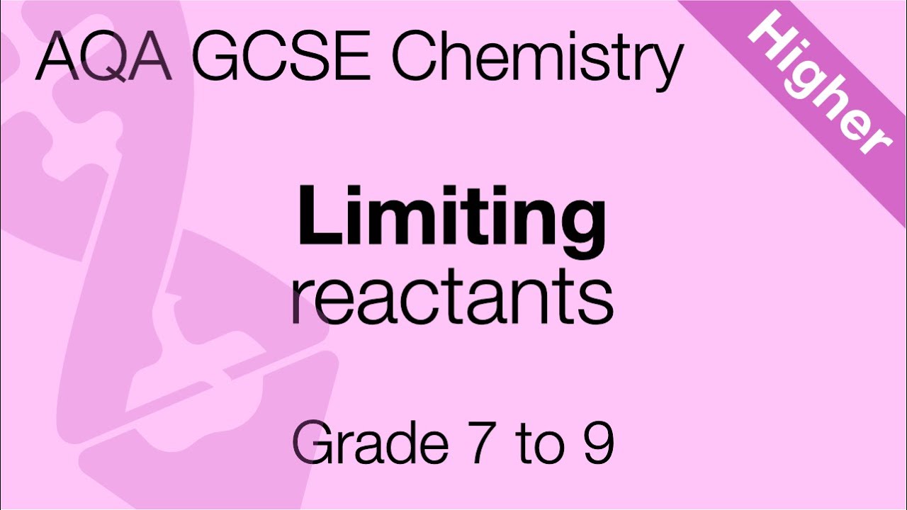 Limiting Reactants for AQA 9-1 GCSE Chemistry and Trilogy (Combined ...