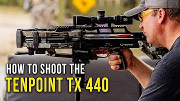 How to Operate the TenPoint TX 440 Crossbow