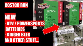 COSTCO RUN - ATV / Powersports Batteries, Jetson Bolt E-bike,  Ginger beer -  FEB 19, 2020