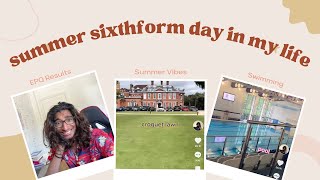 summer day in the life at sixth form | summer edition