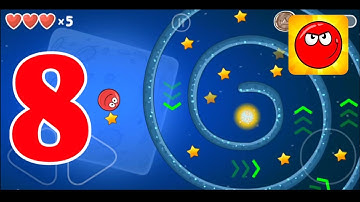 Red Ball 4 - Gameplay Walkthrough Part 8 - Full Game Video :  (iOS, Android)
