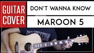 Don't Wanna Know Guitar Cover Acoustic - Maroon 5 🎸 |Chords|