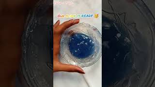 How to make jiggly water slime ?🙀| Jiggly water slime| easy to make| diy slime| homemade slime| easy