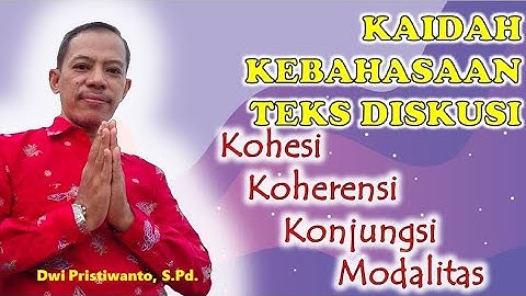 Jenis konjungsi yang digunakan dalam kaidah kebahasaan teks