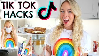 Today i'm testing out 10 amazing tik tok life hacks! some of these
really surprised me with how good they were! i especially loved the
heatless curls and egg...