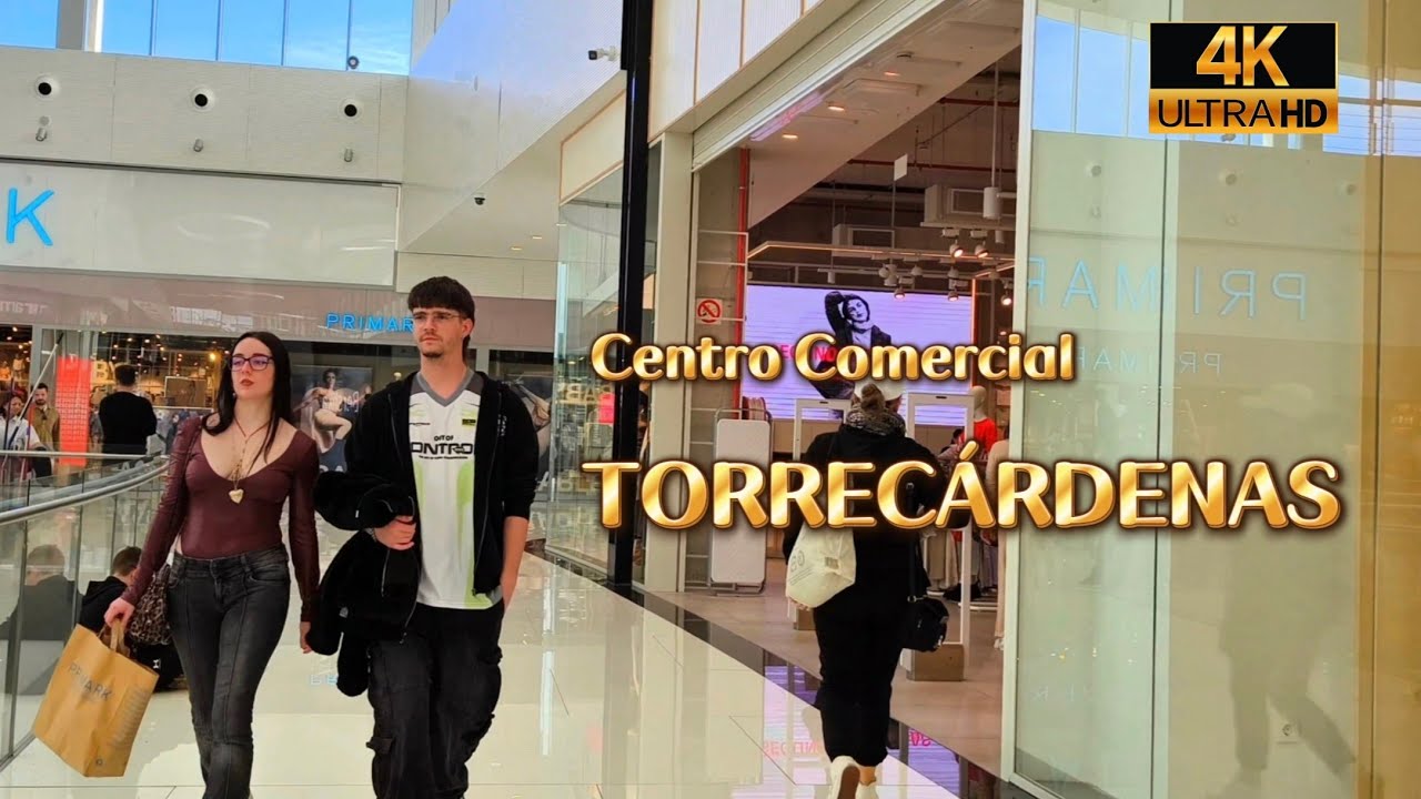 Visita Centro Comercial Torrecárdenas, Almería, España. 4K
