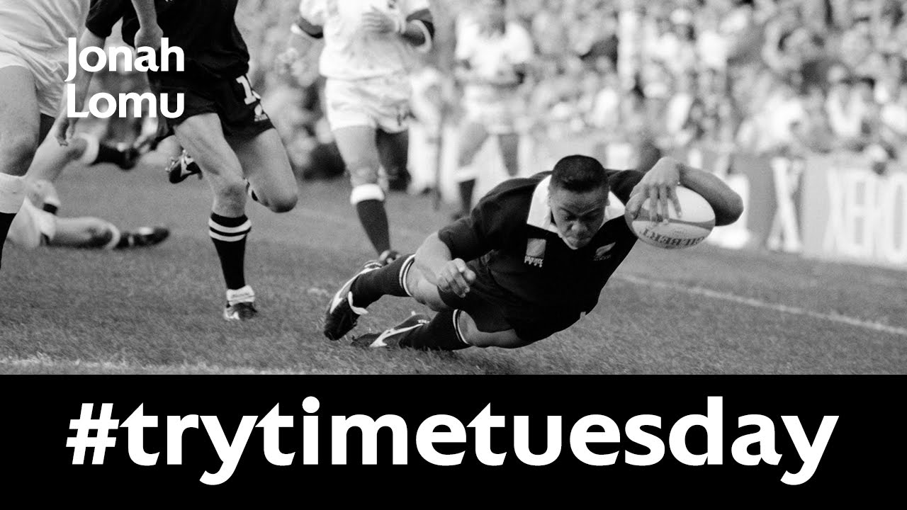 Best Tries Jonah Lomu Stars At 1995 Rugby World Cup Youtube
