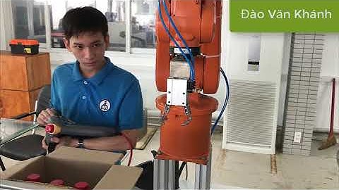 Video thực tập Robot công nghiệp (7 Sinh Viên)