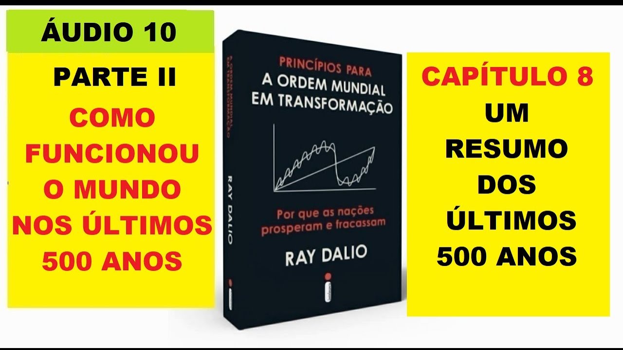 Capítulo 8 - Um resumo dos últimos 500 anos - Como funcionou o mundo - Livro Ray Dalio-Ordem mundial