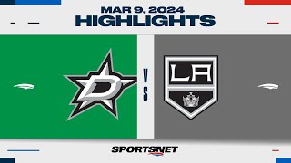 NHL Highlights | Stars vs. Kings - March 9, 2024