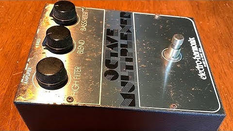 Octave Multiplexer Pedal 1976 Electro-Harmonix