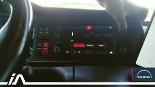 MAN Truck Bluetooth Connectivity ربط الهاتف بشاحنة مان عن طريق البلوتوث