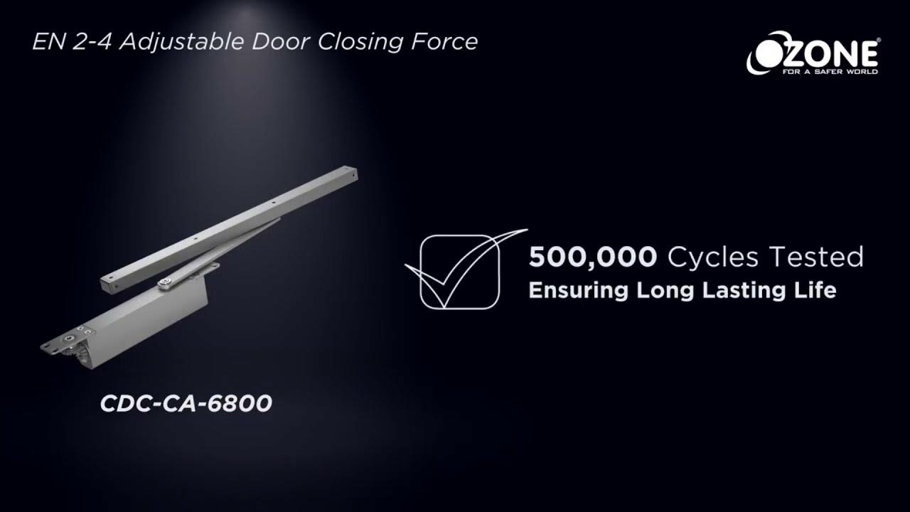 Cam Action Concealed Door Closer CDCCA6800 Certified Door Closer