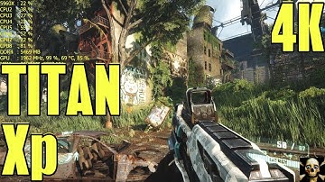 Crysis 3 Titan Xp 4K UltraHD Frame Performance Very High Settings!! 5960X