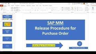 SAP MM- Release Procedure for Purchase Order- Simple explanation for Beginners