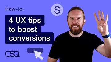 4 user experience tips to boost conversions