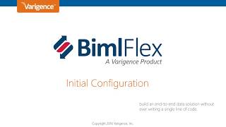 01 BimlFlex Initial Configuration