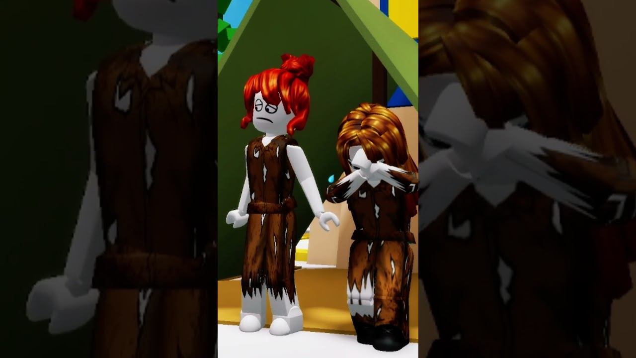 Poor Bacons fought back to Rich guy 😱 #roblox #shorts