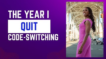 The year I quit code switching