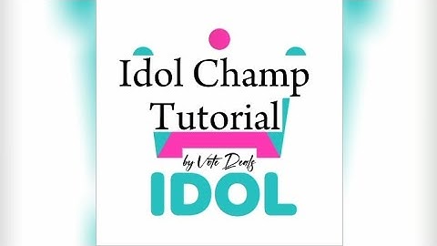 Idol Champ: How to sign up on idol champ? |  Kpop Voting Tutorial
