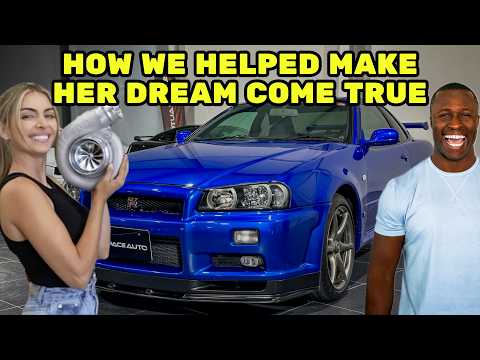 Helping Emelia Hartford achieve the ULTIMATE R34 GTR Dream!
