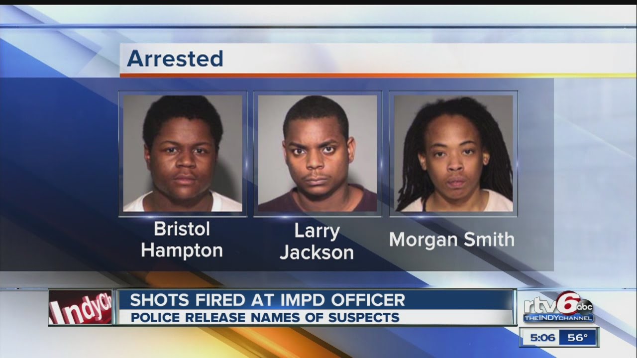 All suspects in custody after shots fired at officer - YouTube