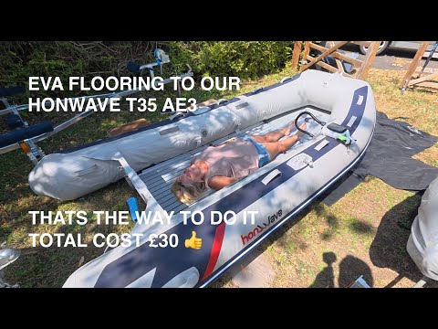 Eva Flooring to our Honwave T35 Ae 3 - A better way
