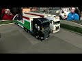 euro truck simulator 2 /trucking with dad/open convoy