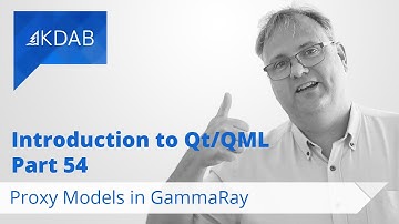 Introduction to Qt/QML (Part 54) - Proxy Models in GammaRay